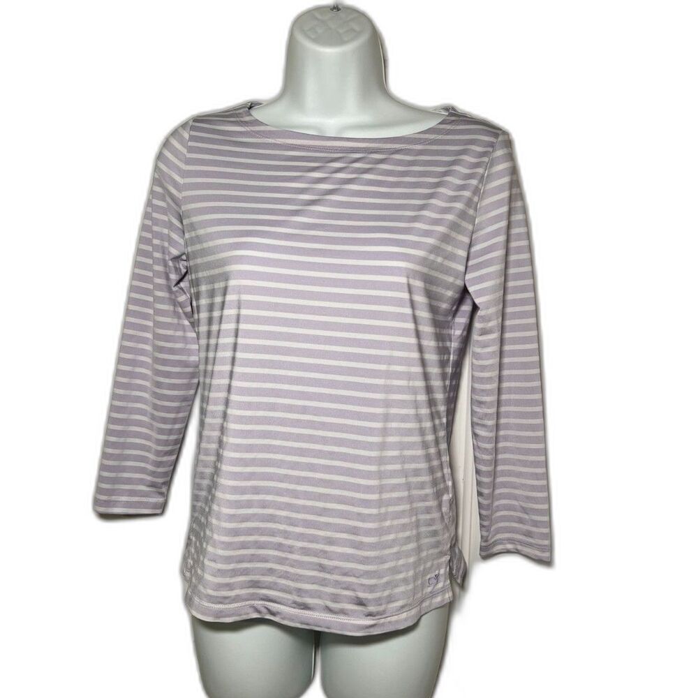 Vineyard Vines Performance Striped Shirt Women's Size XS